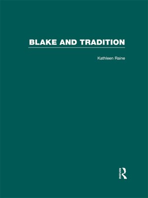cover image of Blake and Tradition